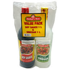 Soy Sauce & Vinegar Value Pack 2x1Liter